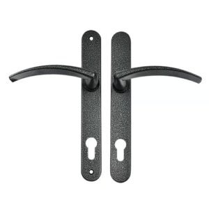 TSS Traditional Style Lever Lever UPVC Multipoint Door Handles - 92mm PZ Sprung 210mm Screw Centres - Image 4