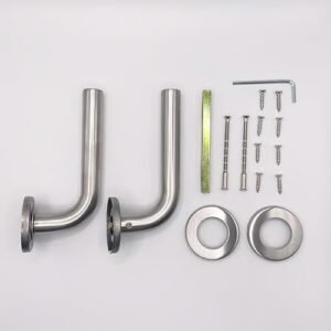 TSS Fire Rated Stainless Steel (SSS) 19mm Straight Lever On Rose Furniture - Image 3