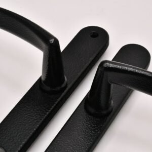 TSS Traditional Style Lever Lever UPVC Multipoint Door Handles - 92mm PZ Sprung 210mm Screw Centres - Image 3