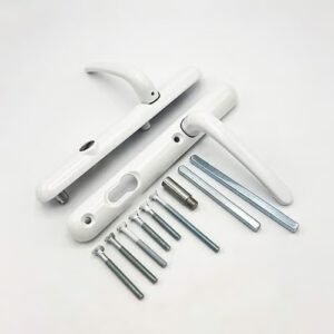 Brisant Secure Ultion TS007 2* Lever Lever UPVC Multipoint Door Handles - 92mm PZ Sprung 122mm Screw Centres - Image 3