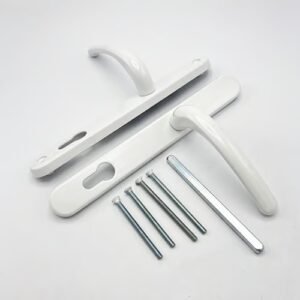 Fab & Fix Balmoral Lever Lever UPVC Multipoint Door Handles - 92mm PZ Sprung 212mm Screw Centres - Image 3