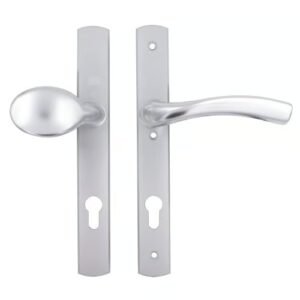 Winkhaus Palladio Lever Fixed Pad UPVC Multipoint Door Handles - 92mm PZ Unsprung 215mm Screw Centres - Image 8