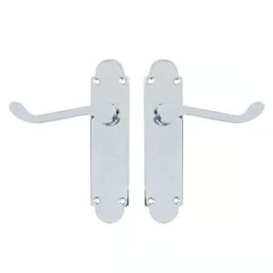 TSS Regent Scroll Lever Handle on Plate Door Furniture - Image 8