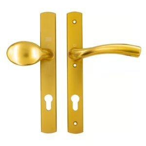Winkhaus Palladio Lever Fixed Pad UPVC Multipoint Door Handles - 92mm PZ Unsprung 215mm Screw Centres - Image 4