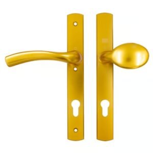 Winkhaus Palladio Lever Fixed Pad UPVC Multipoint Door Handles - 92mm PZ Unsprung 215mm Screw Centres - Image 11
