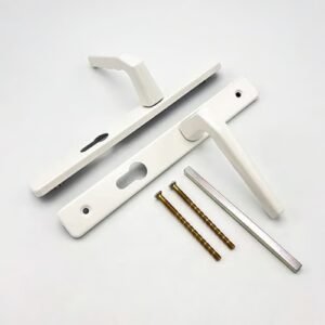 Hoppe Frankfurt Lever Lever UPVC Multipoint Door Handles - 70mm PZ Unsprung 200mm Screw Centres - Image 3