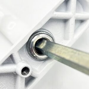 Hoppe Tokyo Lever Lever UPVC Multipoint Door Handles - 92mm PZ Unsprung 122mm Screw Centres - Image 4