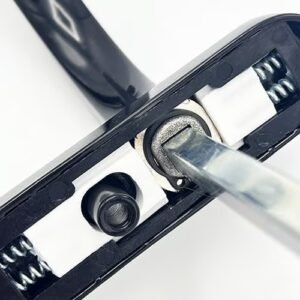 Fab & Fix Windsor Blank Lever Lever UPVC Multipoint Door Handles - 92mm PZ Sprung 122mm Screw Centres - Image 3