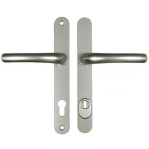 Hoppe Tokyo PAS24 Lever Lever UPVC Multipoint Door Handles - 92mm PZ Sprung 215mm Screw Centres - Image 9