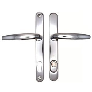 Hoppe Tokyo PAS24 Lever Lever UPVC Multipoint Door Handles - 92mm PZ Sprung 215mm Screw Centres - Image 10