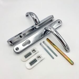 Yale Lever Lever UPVC Multipoint Door Handles - 92mm PZ Sprung 215mm Screw Centres - Image 3